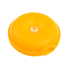 BuySKU62252 Cable Turtle Wirebox Round Shape Coiling Device (Yellow)
