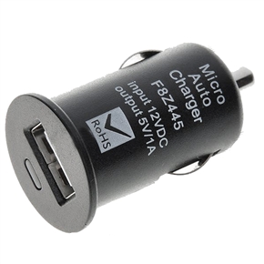 BuySKU60987 Car Cigarette Charger 12V 1000mA USB Power Adapter (Black)