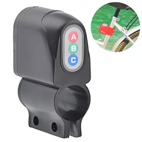 BuySKU65664 Code Switch Sound Bicycle Alarm Warmer (Black)