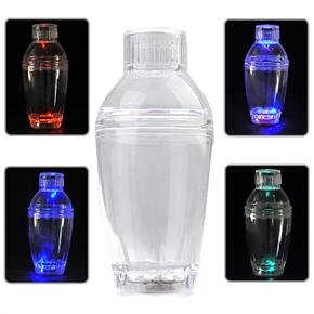 BuySKU62068 Colorful Light Glass Shaker /Cocktail Shaker