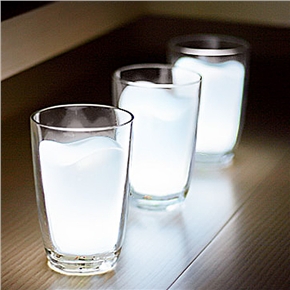 BuySKU61570 Cordless Energy Saving LED Light in Milk Glass Shape