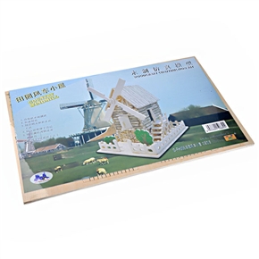 BuySKU60408 Country Windmill Woodcraft Construction Kit