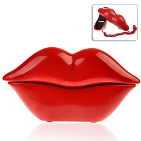 BuySKU62073 Creative Telephone in Red Lip Shape