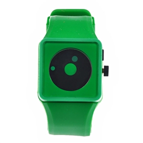 BuySKU58315 Creative Wrist Watch with Dot Design Clock Hands (Green)