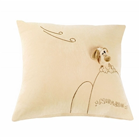 BuySKU59540 Cuddly Doggie Style Hold Pillow Car Throw Pillow Cushion (Khaki)