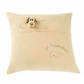BuySKU59539 Cute Doggie Style Hold Pillow Car Throw Pillow Cushion (Khaki)