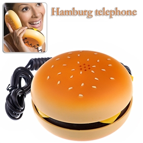 BuySKU62422 Cute Hamburger Style Telephone Originality Land Line Phone