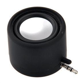 BuySKU67686 Cylinder Shaped USB Rechargeable Mini Wireless Speaker Loudspeaker with 3.5mm Audio Jack for iPad /iPhone /iPod (Black)