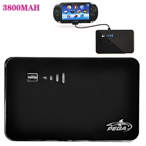 BuySKU66480 DC5V 3800mAh Large-capacity External Rechargeable Battery Pack for PlayStation Vita (Black)