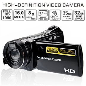 BuySKU61079 DV-53006 3.0" 270 Rotating TFT-LCD 5.0MP CMOS Sensor HD Digital Video Camera with 8X Digital Zoom & HDMI & AV-Out