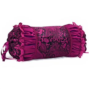 BuySKU59523 Delicate Pillow Bolster Travelling Pillow for Car (Purple)