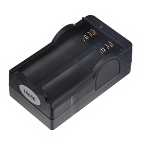 BuySKU66105 Digital Camera Battery Travel Charger Fits for 18650 Batteries (Black)