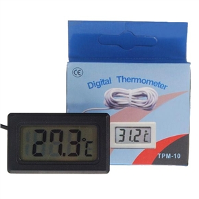 BuySKU62110 Digital LCD Thermometer with Outdoors Remote Sensor