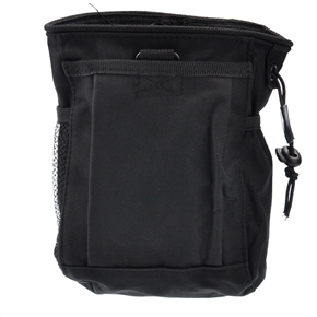 BuySKU64654 Double Layer Canvas War Bag for Outdoor Activities (Black)