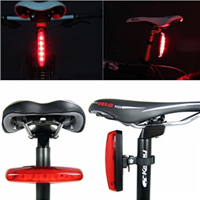 BuySKU65223 Durable 5-LED 8 Modes Bike Bicycle Safety Flashing Tail Light