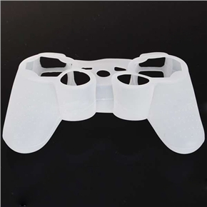 BuySKU65909 Durable Silicone Case Cover for PS3 Controller (Translucent White)