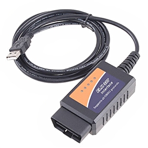 BuySKU67558 ELM327 V1.5 OBD2 OBD-II USB Interface CAN-BUS Scanner Auto Diagnostic Tool