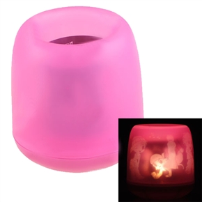 BuySKU61622 Electronic Blow Sensitive LED Flameless Flicker Light (Pink)