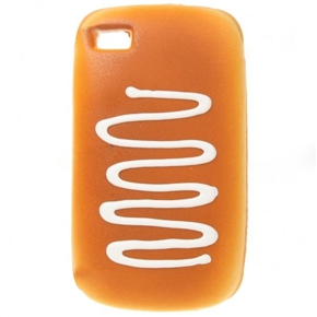 BuySKU66333 Emulational Bread Style Soft Sponge Protective Back Case for iPhone 4 - Butter Bread Pattern