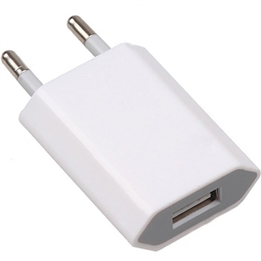 BuySKU60474 European Style USB Charger Adapter with EU Plug for iPhone 4S/ 4/ 3G/ 3GS/ 2G/ iPod (White)