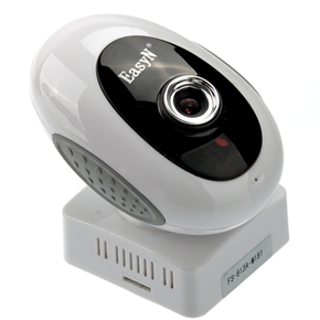 BuySKU58811 FS-613A-M181 WiFi Wireless IR IP Camera 0.3MP Webcam with Night Vision & Two-way Audio (White)