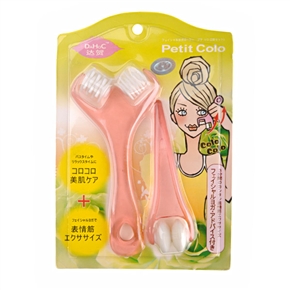 BuySKU62306 Face Up Roller Facial Massager Forehead Relax Tool Kit (Pink)