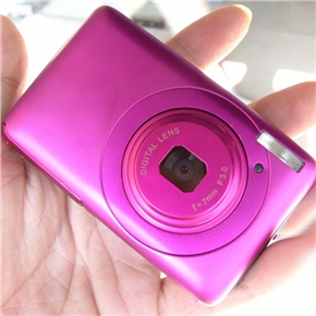 BuySKU61093 Fashionable 2.7" TFT LCD Display DC-660 Digital Camera with 5.0 Megapixel & 8X Digital Zoom (Pink)