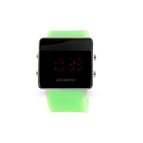 BuySKU58391 Fashionable Red LED Wrist Watch Digital Watch (Green)