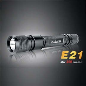 BuySKU63473 Fenix CREE XP-E LED E21 Q4 150Lumens LED Flashlight (Black)