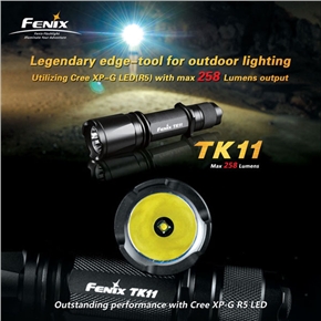 BuySKU63463 Fenix CREE XP-G LED (R5) TK11 258Lumens LED Flashlight (Black)