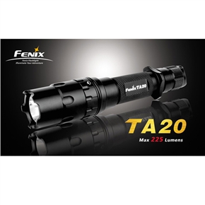 BuySKU63458 Fenix CREE XR-E LED (Q5) TA20 225Lumens LED Flashlight (Black)