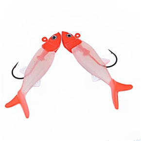 BuySKU58720 150GRM Fishing Lures with Fish Shell - 2 pcs/set