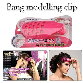 BuySKU62281 Fringe Clip Fringe Hair Clip for Women Curly Fringe Hair (Pink)