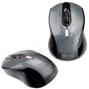 BuySKU66584 G1600 USB Port 2.4GHz 10 Meters Optical Wireless Mouse (Grey)