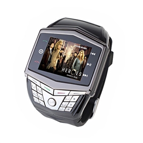 BuySKU45823 GD910 1.5-inch Ultra Thin Touch Screen Watch Mobile Phone with MP3 MP4 and Bluetooth