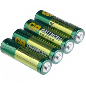 BuySKU62192 GP 15G 1.5V AA Battery Carbon-zinc Battery (4 pcs/set)