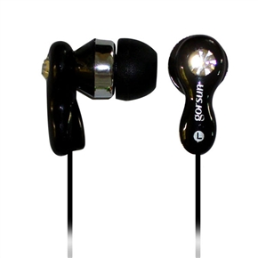 BuySKU64995 GS-A105MV In-ear Earphone Headset Headphone for Computer Laptop (Black)
