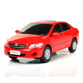 BuySKU60142 Genuine RASTAR 36000 1:24 6-Channel Radio Controlled Toyota Corolla Licensed Remote Control Car Model (Red)
