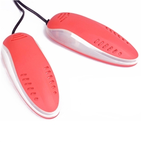 BuySKU65485 H4-27-2 Portable Multifunctional Shoes Dryer Deodorizer Sterilizer (Red)