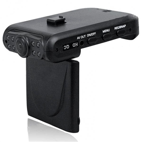 BuySKU58419 HD-186 2.5" TFT 3.0MP High Resolution Photograph Vehicle Mount Video Recorder Camcorder (Black)