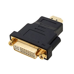 BuySKU67819 HDMI to DVI Converter TV DVI-I Dual Link Female to HDMI Male