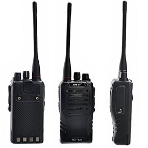BuySKU66465 HLT-630 5W Wireless Radio Interphone FM Transceiver with 16 Channels