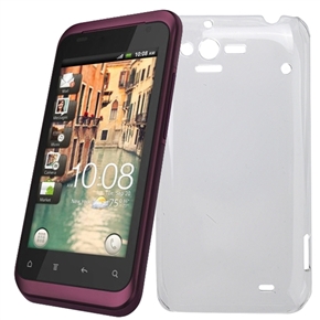 BuySKU58569 Hard Plastic Protective Back Case for HTC G20 Rhyme (Transparent)