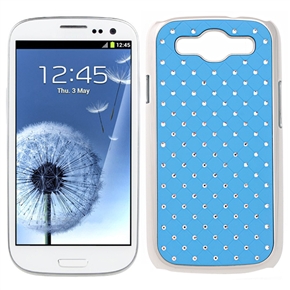 BuySKU65753 Hard Protective Back Case Cover with Imitation Diamond for Samsung Galaxy S III /I9300 (Sky Blue)