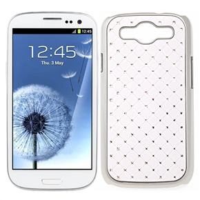 BuySKU65756 Hard Protective Back Case Cover with Imitation Diamond for Samsung Galaxy S III /I9300 (White)