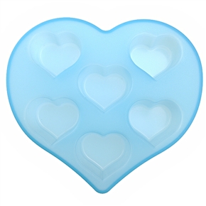BuySKU66689 Heart Shaped Silicone Ice Tray /Cake Mode