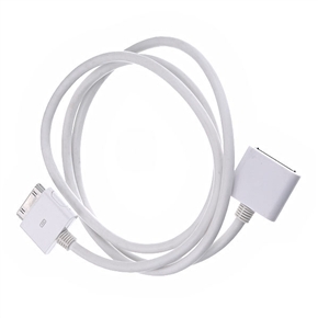 BuySKU48636 Helpful Dock Extension Cable Wire with 17 Cord for iPad 2G 3G 3GS (White)