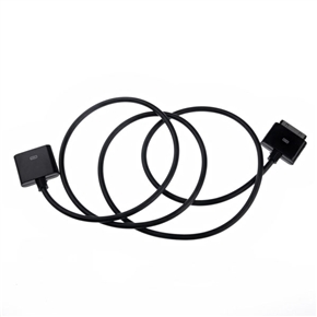 BuySKU22704 High Quality Dock Extension Cable Wire with 4 Cord for iPod (Black)
