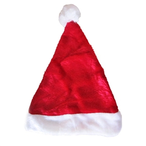 BuySKU61920 High Quality Soft Christmas Hat Santa Claus Hat