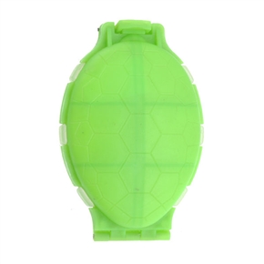 BuySKU58596 High Quality Tortoise Shape Fishhook Box Holder (Green)